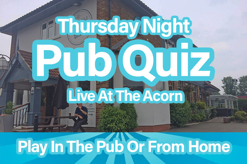 Pub Quiz Chester Every Sunday at The Wheatsheaf Inn, Upton, Chester.